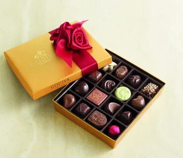 Love is the sweetest, but @GODIVA chocolates are a close sec