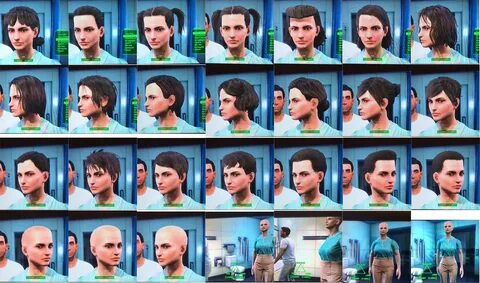 Fallout 4 : Hair And Beard Customization Options was Leaked 