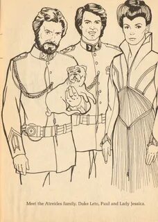 The Dork Review: Rob's Room: Dune Coloring Book circa 1984