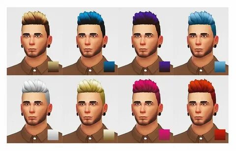 Lumia Lover Sims: Slicked back shaved hairstyle ✨ The Sims 4