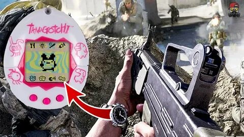 Call of Duty: Modern Warfare has TAMAGUNCHI! - YouTube