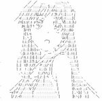 ア ス キ-ア-ト (ascii art) Ascii art, Text art, Nintendo art