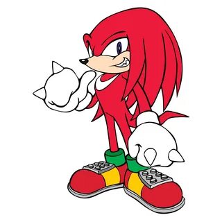 Knuckles!-- -- SVG Clip Art, !-- --cartoon!-- --game!-- --ga