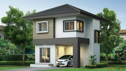 Small House Plan 6x6.25m with 3 bedrooms Σπίτια