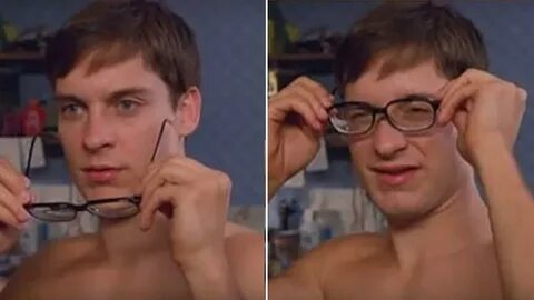 Do a Reverse Tobey Maguire and Put on a Pair of Glasses for 