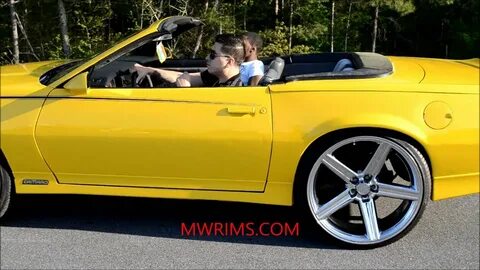 3rd GEN CAMARO z28 CONVERTIBLE 26" IROC RIMS - YouTube