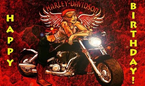 Happy Birthday Harley Davidson Cartoon Happy birthday harley