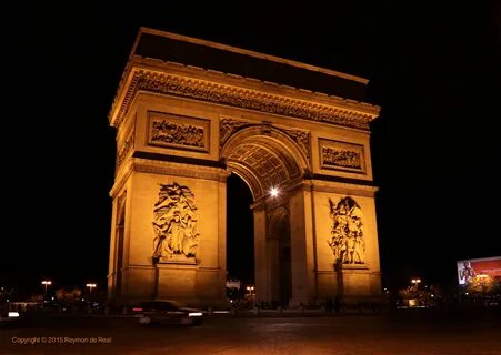 Arc de Triomphe de l’Étoile Reymon de Real Photography