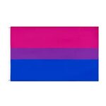 US Direct Shipping 90x150cm LGBT Bi Pride Bisexual Flag Flag