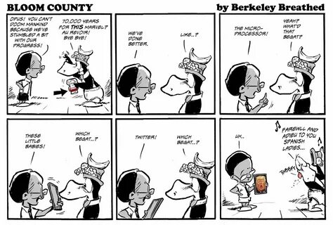 4/5/18 Bloom County Berkeley breathed, Bloom, Comic strips