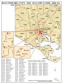 Baltimore Maryland Zip Code Map - Raton Florida Map