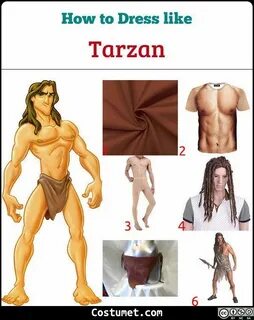 Tarzan and Jane Costume for Cosplay & Halloween 2021 Tarzan 