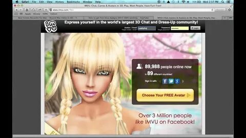 IMVU How To Get FREE Badges - YouTube