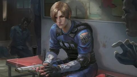 Leon S. Kennedy Resident Evil 2 4K Wallpaper #17