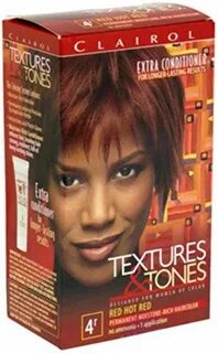 Clairol Textures Tones 4R Red Hot Red 1 ea Pack of 12 Check 