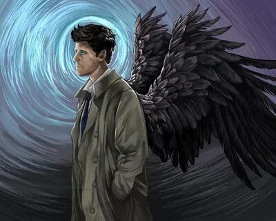 Don't step on that fish, Castiel by Silkkat on DeviantArt Su