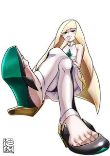 Safebooru - 1girl blonde hair crossed legs dress feet green 