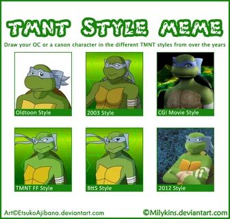 TMNT Style meme: Izanami by Els-e on DeviantArt Tmnt, Teenag