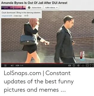 Amanda Bynes Is Out of Jail After DUI Arrest Subscribed 1064