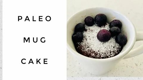 HOW TO MAKE PALEO CHOCOLATE MUG CAKE in 3 minutes Keto Low c