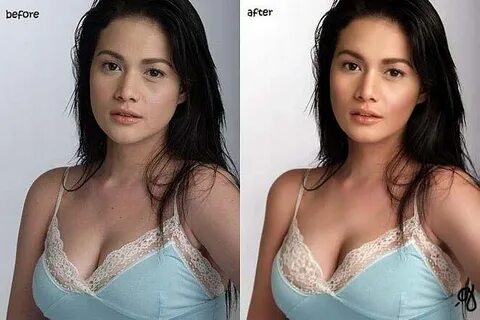 bea alonzo edited Before and after photoshop, Photoshop, Bea