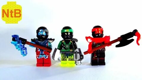 LEGO NINJAGO custom EVIL NYA, LLOYD & KAI - YouTube