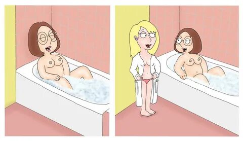 Xbooru - bathroom bathtub blonde hair breasts brown hair con