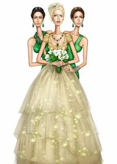 27 Dresses Wedding art, Disney princess, 27 dresses