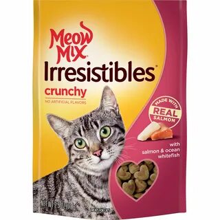 Meow Mix Irresistables Salmon and Ocean Whitefish Cat Treats
