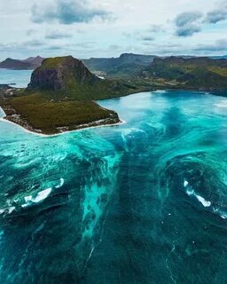 Подводный водопад Маврикий (75 фото)