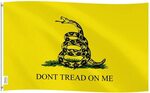 Riozoo Dont Tread On Me Gadsden Ft Flag Grommets Low price w
