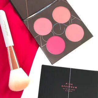 Review and Swatches: Zoeva Pink Spectrum Blush Palette - Wel