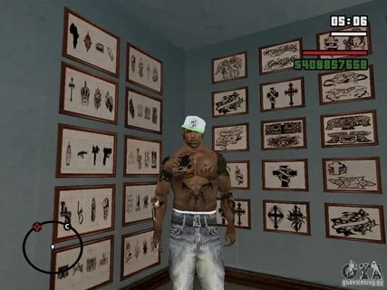 Новы Татуировки для GTA San Andreas