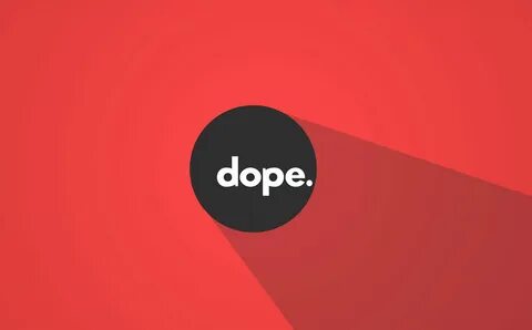 Dope. Wallpaper, Artistic, Typography, Design, Red, Communic