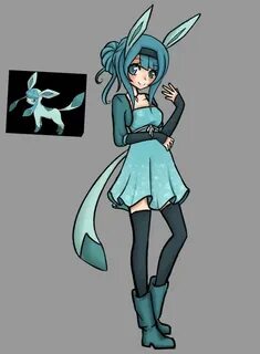 glaceon gijinka Tumblr Pokemon eeveelutions, Pokemon eevee, 