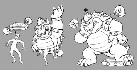 Bowser TF Hoop - YCH.Commishes