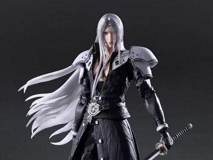 Final Fantasy VII Remake Play Arts Kai Reno, Sephiroth And R