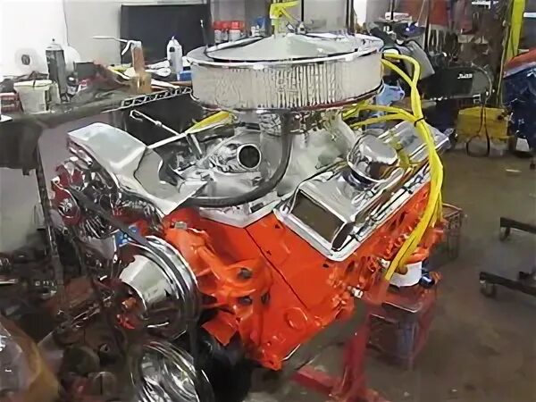 383 STROKER CHEVY ENGINE ON SALE READ LISTING HIGH FLOW HEAD