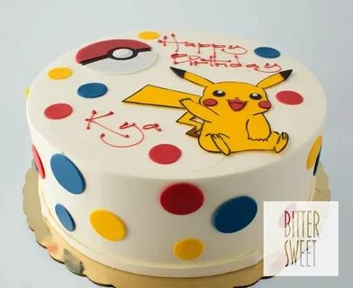 Pikachu Cake in 2020 Pikachu cake, Custom birthday cakes, Po