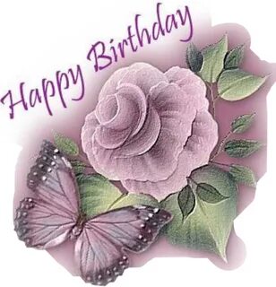 purple birthday happy flower sticker by @kimmy-tasset