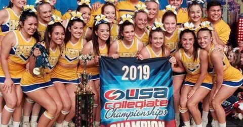 Angelo State Cheerleading Wins Second Consecutive National T