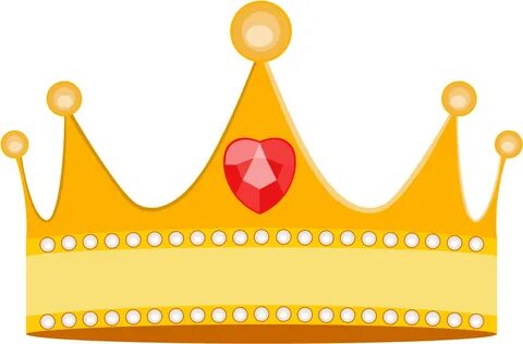 Cartoon Princess Crown Vector Material - Princess Crown Vect