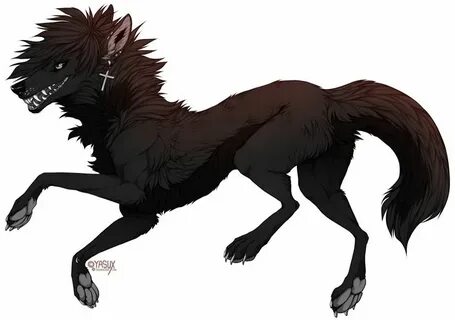 Kai by Akirow Canine art, Shadow wolf, Canine