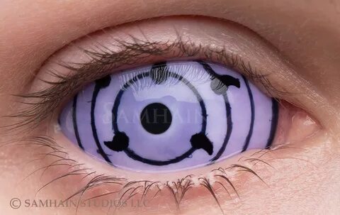 Sasuke Rinnegan Single Lens - Samhain Contact Lenses