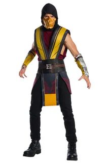 Mortal Kombat 11 Scorpion Adult Costume - PureCostumes.com