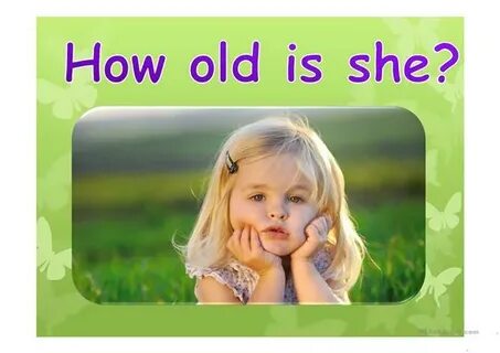 How old is he? - English ESL Powerpoints for distance learni