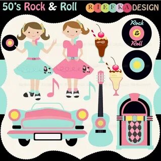 50s clipart theme, 50s theme Transparent FREE for download o