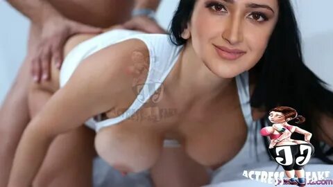 Busty boobs Sayesha Saigal fucked from back xxx naked sex - 