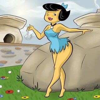 Xbooru - betty rubble breasts masterman114 masterman114 (art