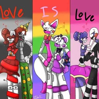 LOVE IS LOVE no matter your orientation FNAF : Sister Locati